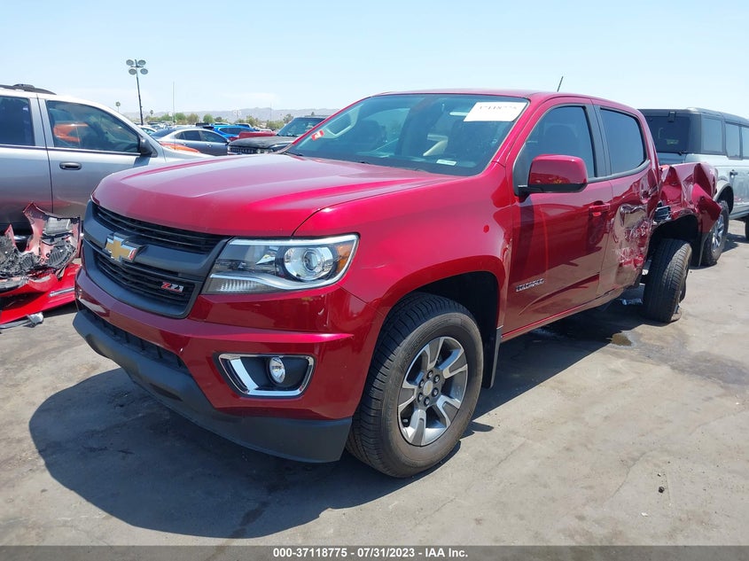 VIN 1GCGSDEN1K1342364 2019 CHEVROLET COLORADO 2WD Z71
