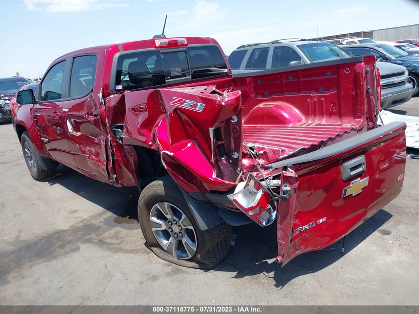 VIN 1GCGSDEN1K1342364 2019 CHEVROLET COLORADO 2WD Z71