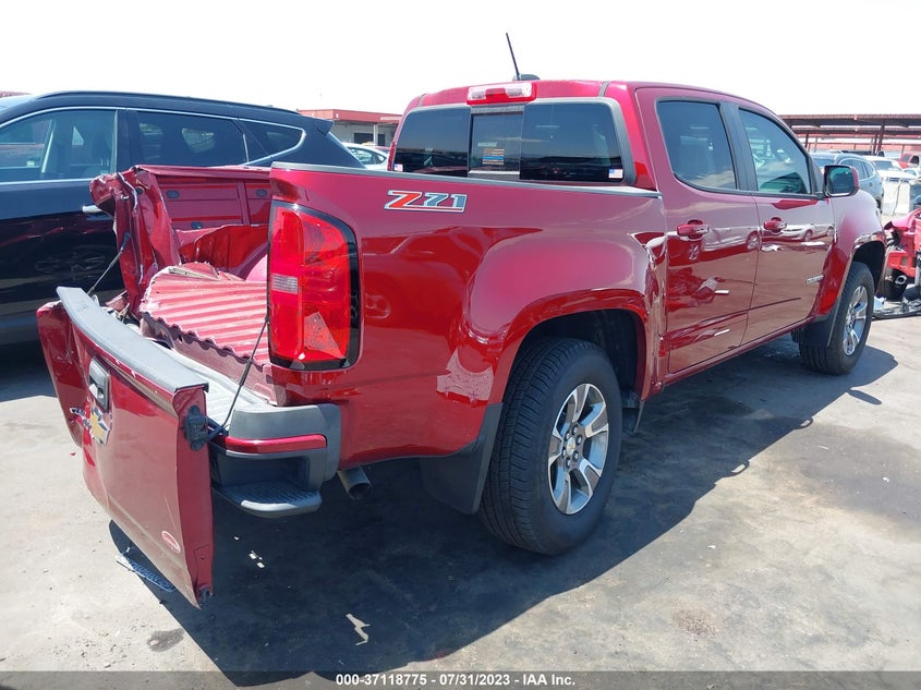 VIN 1GCGSDEN1K1342364 2019 CHEVROLET COLORADO 2WD Z71