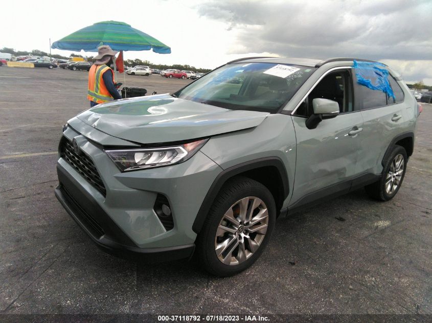 2021 TOYOTA RAV4 XLE PREMIUM - 2T3C1RFV3MW138182