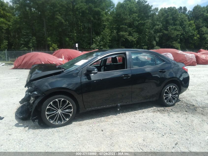 2015 TOYOTA COROLLA S - 2T1BURHE6FC461364