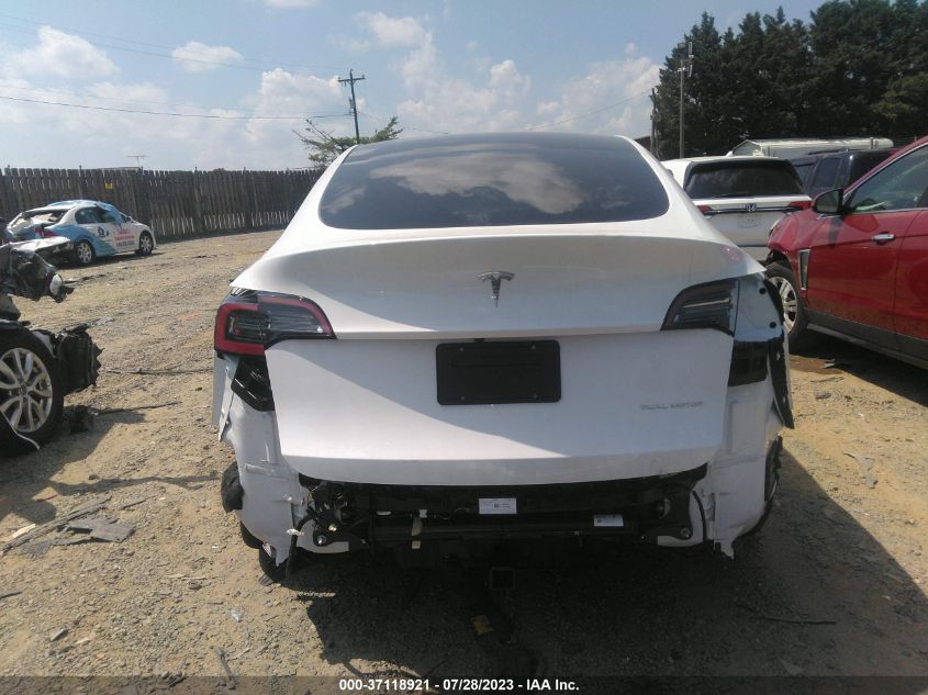 2023 TESLA MODEL Y LONG RANGE - 7SAYGDEEXPF699520