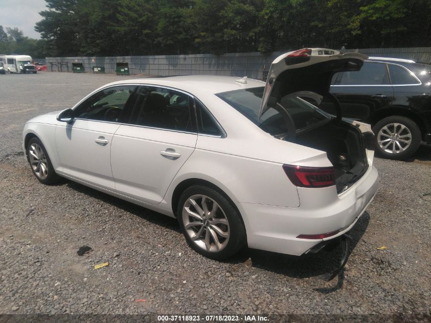2019 AUDI A4 PREMIUM/TITANIUM PREMIUM - WAUGMAF46KN010733