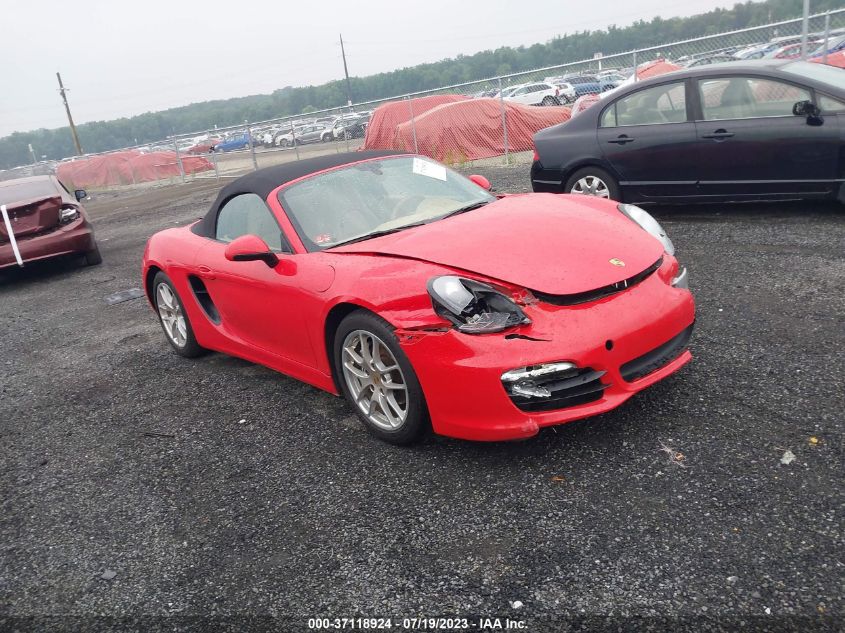 2015 PORSCHE BOXSTER - WP0CA2A83FS120625