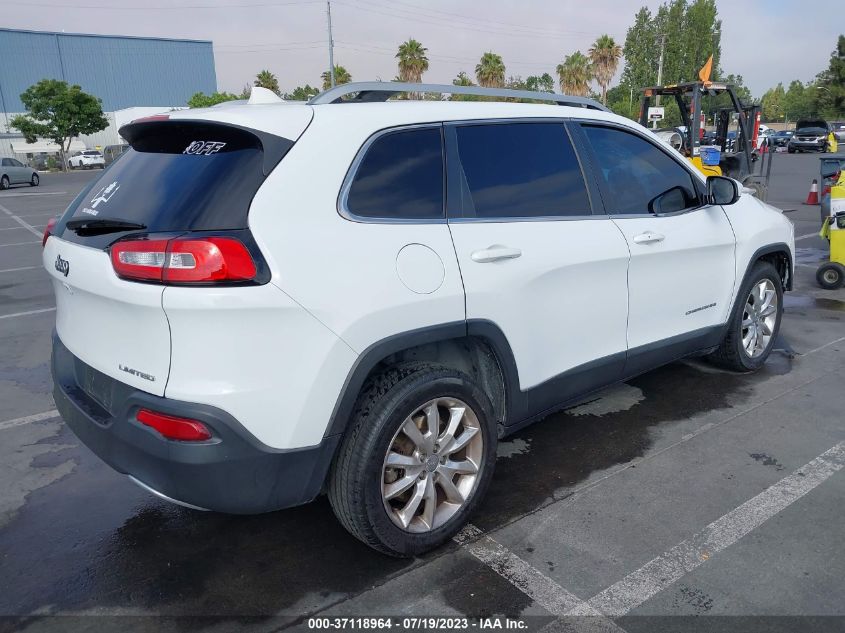 2014 JEEP CHEROKEE LIMITED - 1C4PJLDS2EW262387
