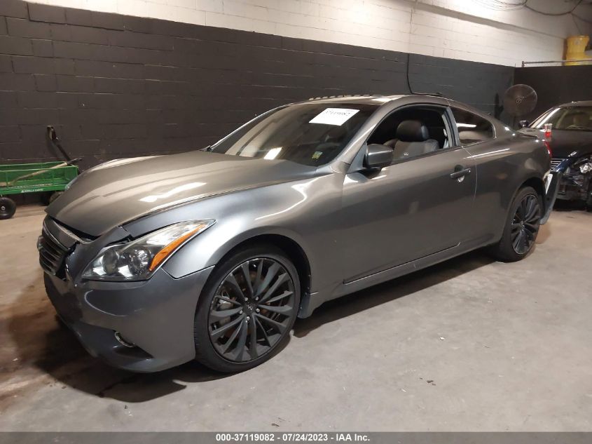 2013 INFINITI G37 COUPE X JN1CV6EL8DM982916