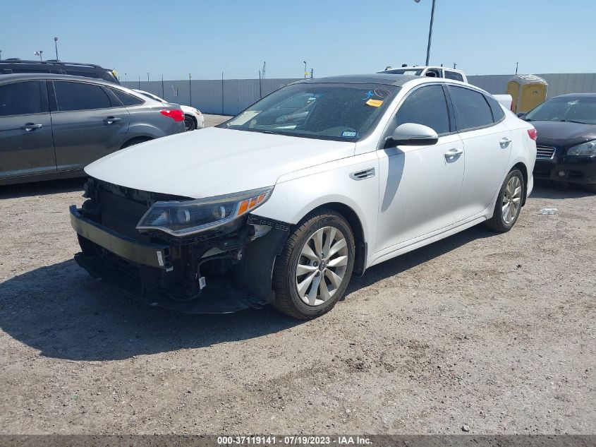 2016 KIA OPTIMA EX - 5XXGU4L34GG105164