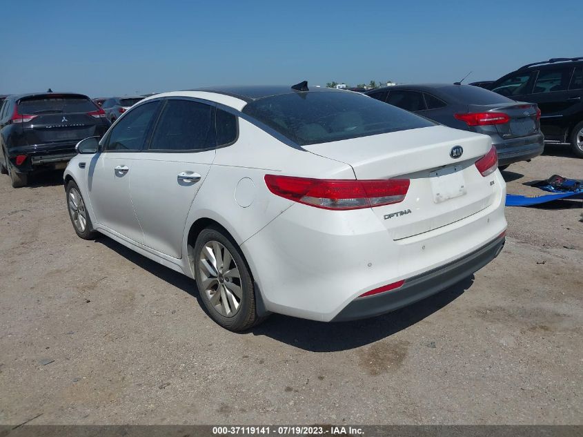 2016 KIA OPTIMA EX - 5XXGU4L34GG105164