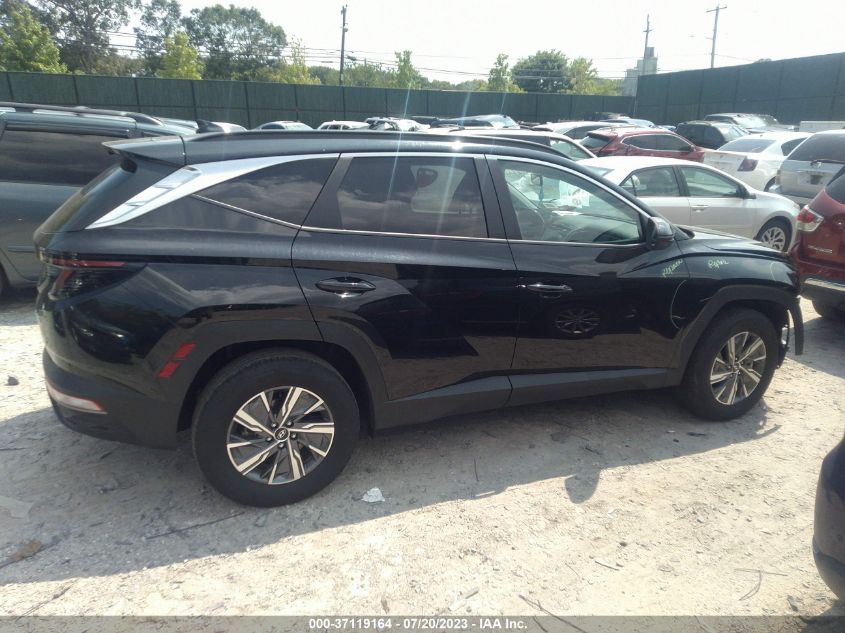 2022 HYUNDAI TUCSON HYBRID BLUE - KM8JBCA10NU063876