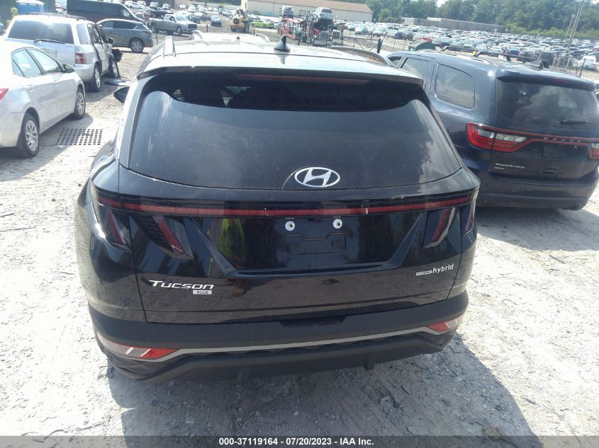 2022 HYUNDAI TUCSON HYBRID BLUE - KM8JBCA10NU063876