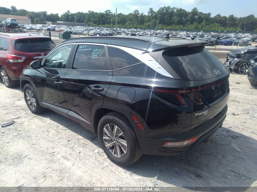 2022 HYUNDAI TUCSON HYBRID BLUE - KM8JBCA10NU063876