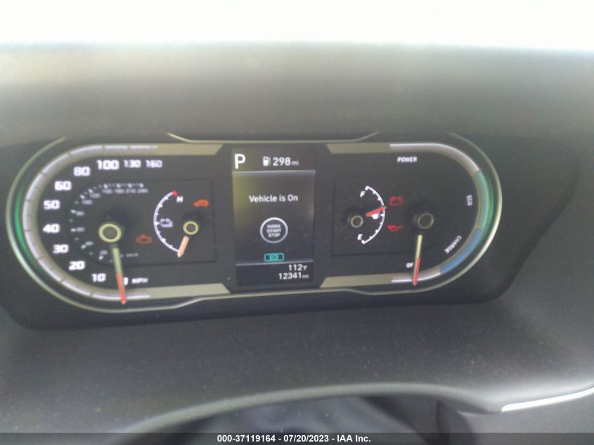 2022 HYUNDAI TUCSON HYBRID BLUE - KM8JBCA10NU063876