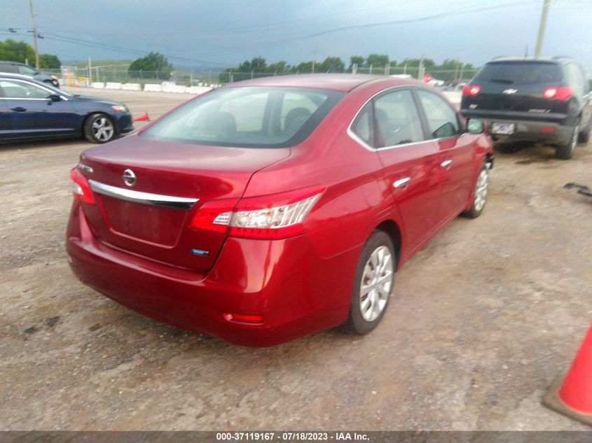 2014 NISSAN SENTRA S - 3N1AB7AP9EY273179