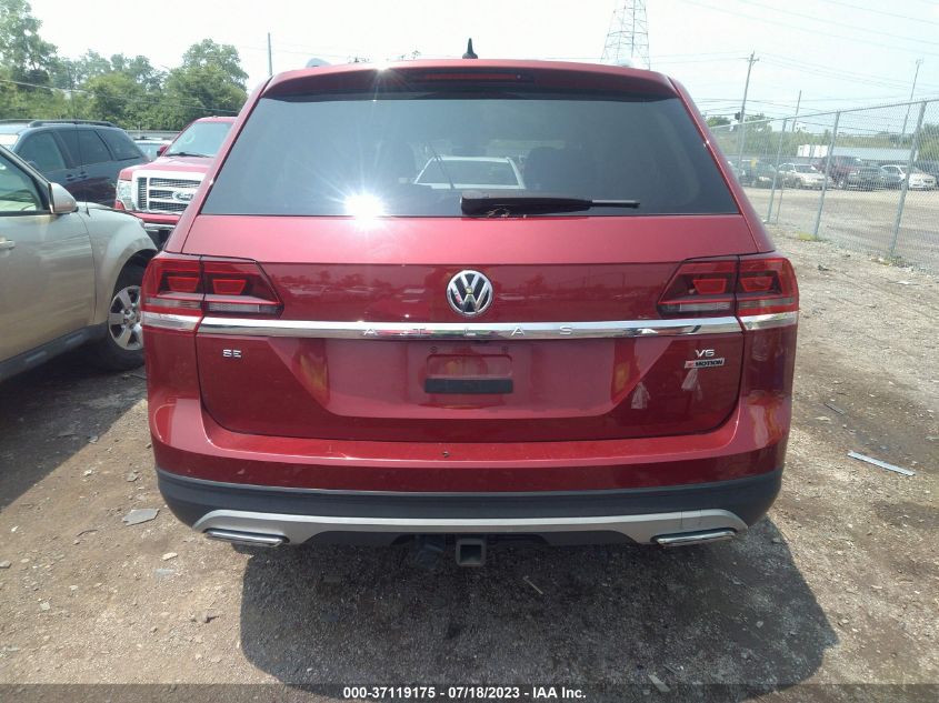 2019 VOLKSWAGEN ATLAS 3.6L V6 SE W/TECHNOLOGY - 1V2UR2CA3KC540868