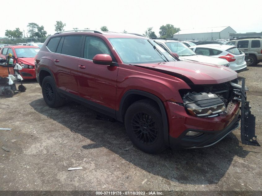 2019 VOLKSWAGEN ATLAS 3.6L V6 SE W/TECHNOLOGY - 1V2UR2CA3KC540868