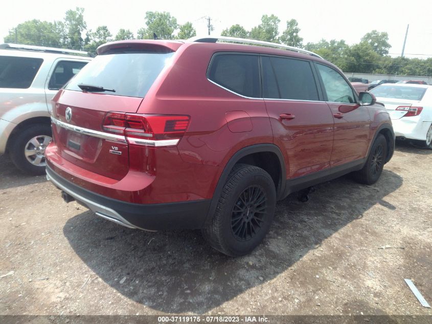 2019 VOLKSWAGEN ATLAS 3.6L V6 SE W/TECHNOLOGY - 1V2UR2CA3KC540868