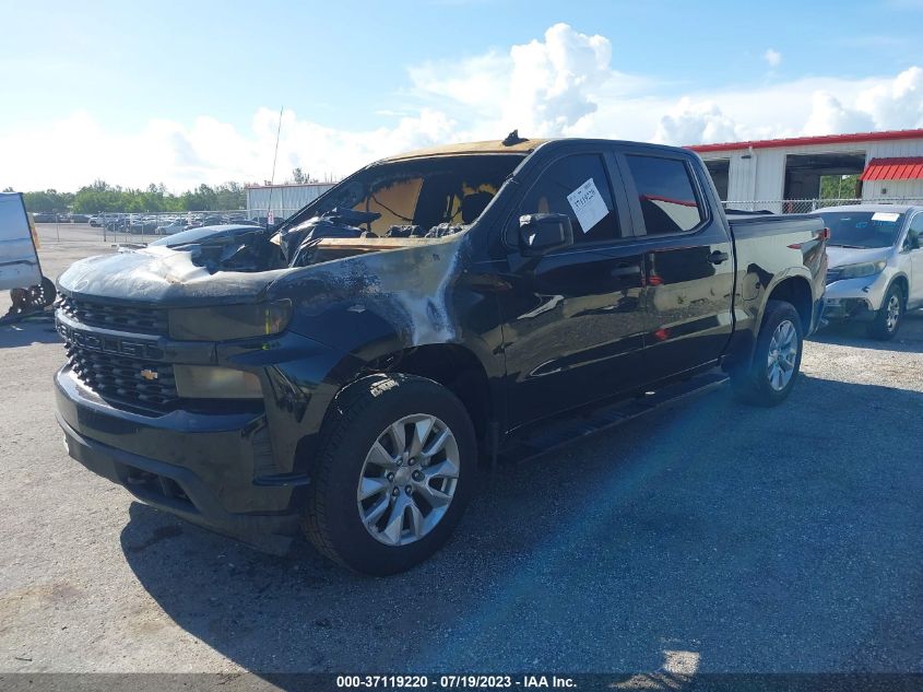 2021 CHEVROLET SILVERADO 1500 CUSTOM - 3GCPWBEK0MG289496
