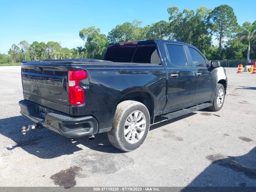 2021 CHEVROLET SILVERADO 1500 CUSTOM - 3GCPWBEK0MG289496