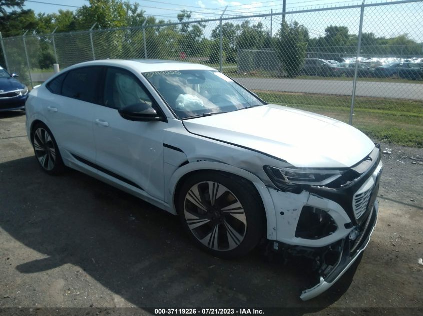 2024 AUDI Q8 E-TRON SPORTBACK S LINE PRESTIGE WA1DABGEXRB006735