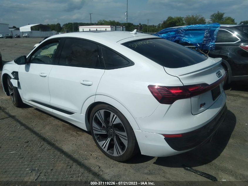 2024 AUDI Q8 E-TRON SPORTBACK S LINE PRESTIGE WA1DABGEXRB006735