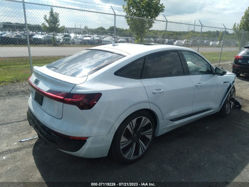 2024 AUDI Q8 E-TRON SPORTBACK S LINE PRESTIGE WA1DABGEXRB006735