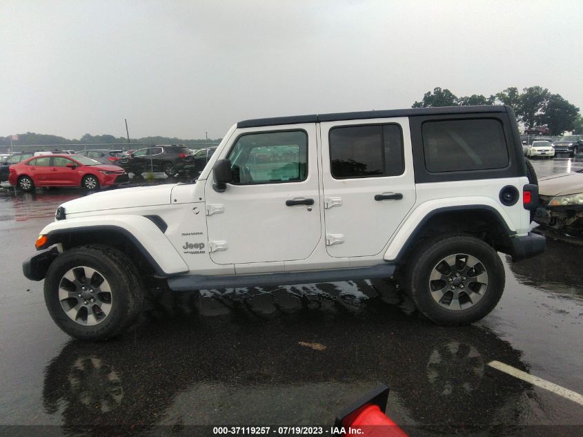 2018 JEEP WRANGLER UNLIMITED SAHARA - 1C4HJXEGXJW160433