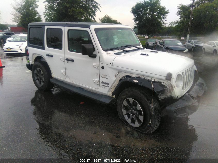 2018 JEEP WRANGLER UNLIMITED SAHARA - 1C4HJXEGXJW160433