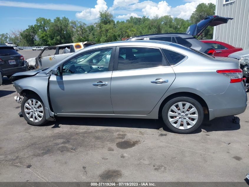 2013 NISSAN SENTRA S/SV/SR/SL - 3N1AB7AP1DL770500