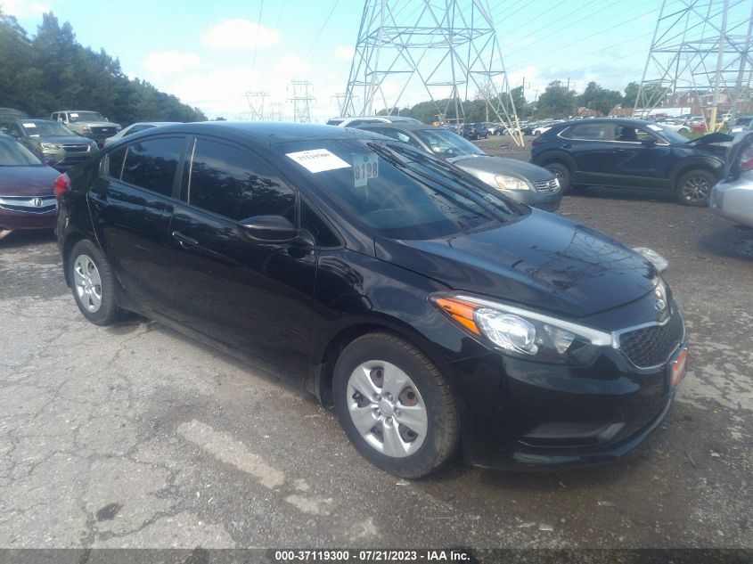 2014 KIA FORTE LX - KNAFK4A67E5095307