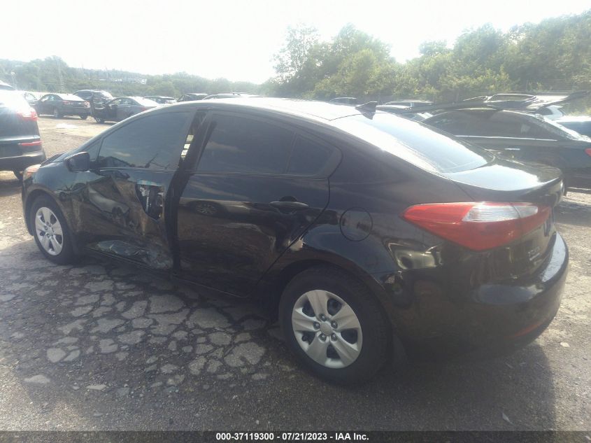2014 KIA FORTE LX - KNAFK4A67E5095307