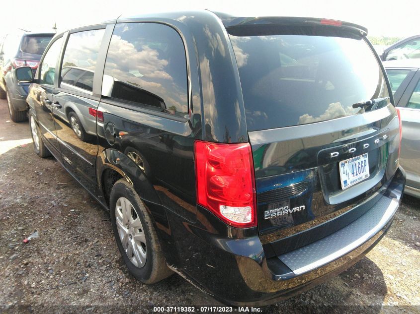 2014 DODGE GRAND CARAVAN SE - 2C4RDGBG1ER401648
