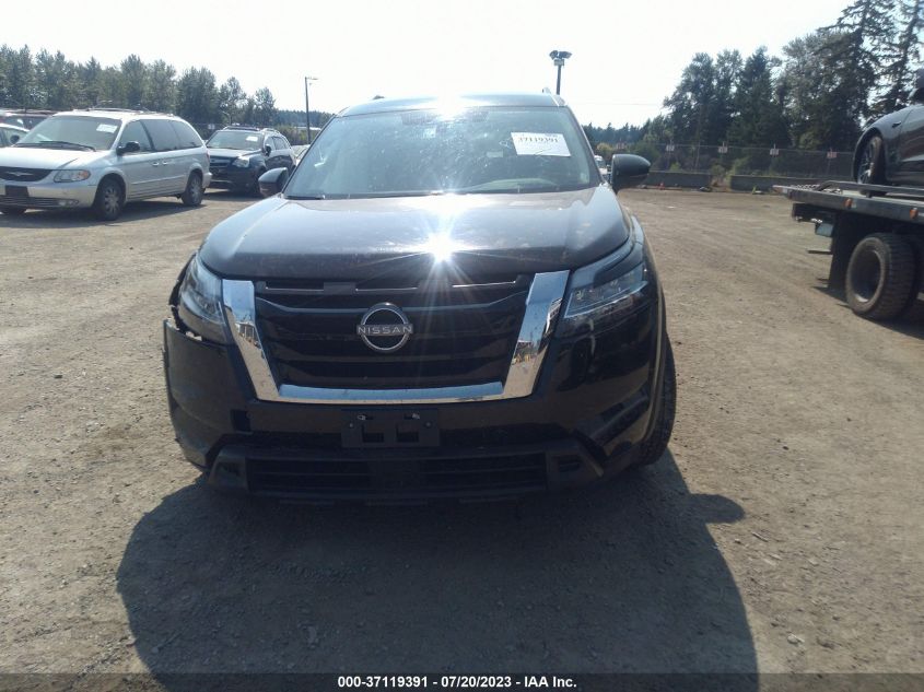 2022 NISSAN PATHFINDER SV - 5N1DR3BC9NC220321