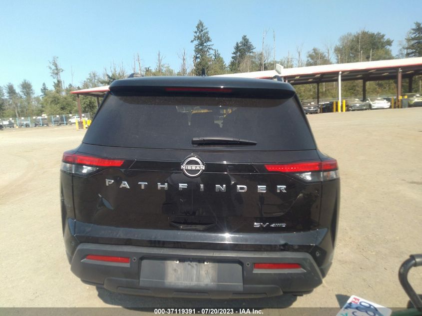 2022 NISSAN PATHFINDER SV - 5N1DR3BC9NC220321
