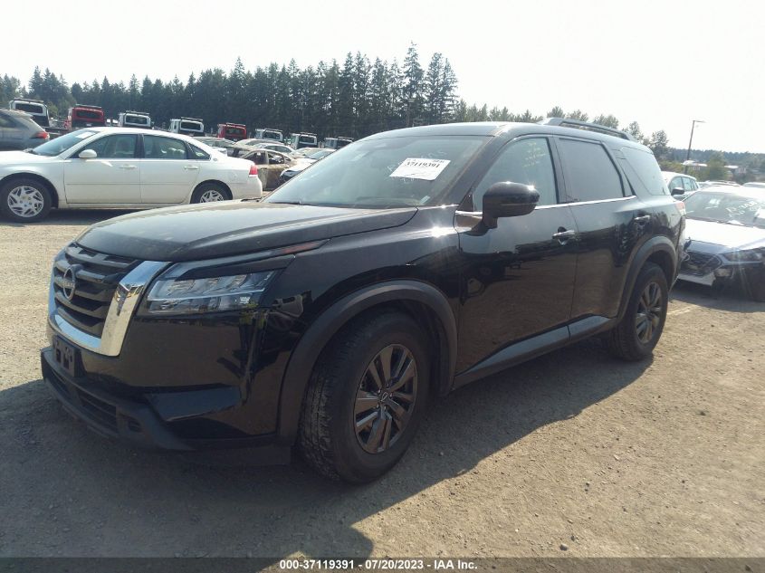 2022 NISSAN PATHFINDER SV - 5N1DR3BC9NC220321
