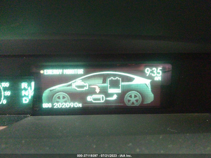 2013 TOYOTA PRIUS ONE/TWO/THREE/FOUR/FIVE - JTDKN3DU1D5682887