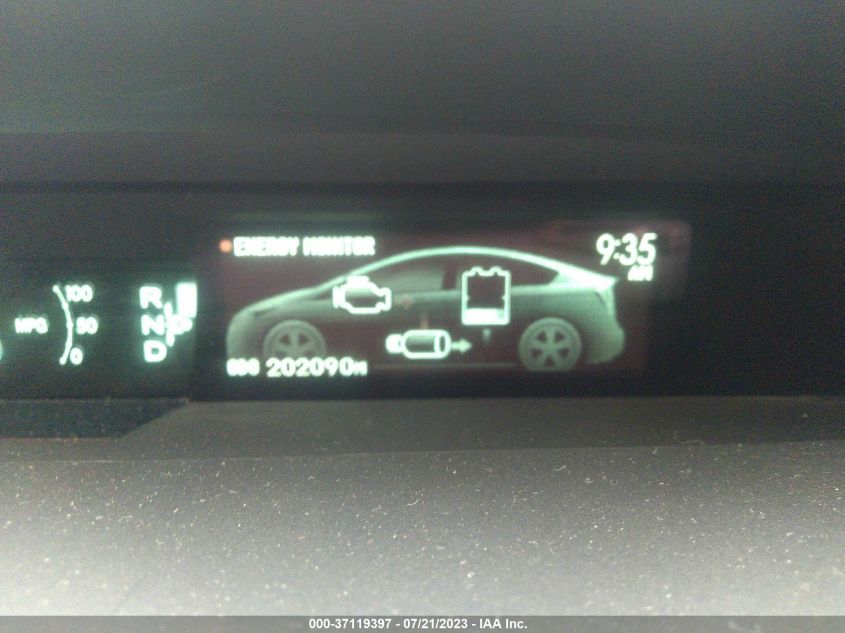 2013 TOYOTA PRIUS ONE/TWO/THREE/FOUR/FIVE - JTDKN3DU1D5682887
