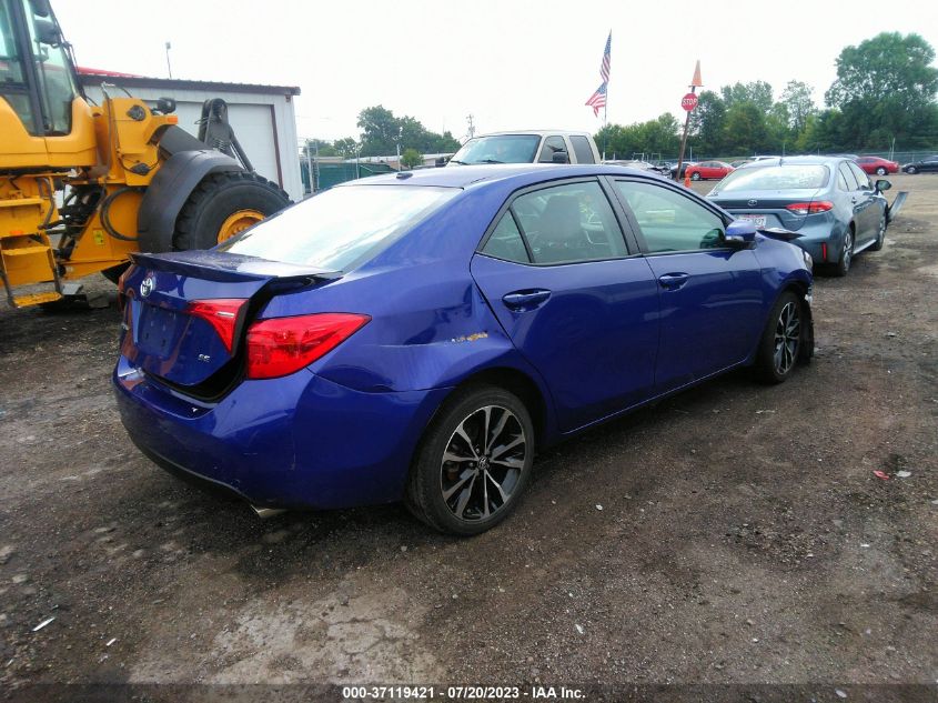 2019 TOYOTA COROLLA L/LE/SE/XLE/XSE - 2T1BURHE4KC207310