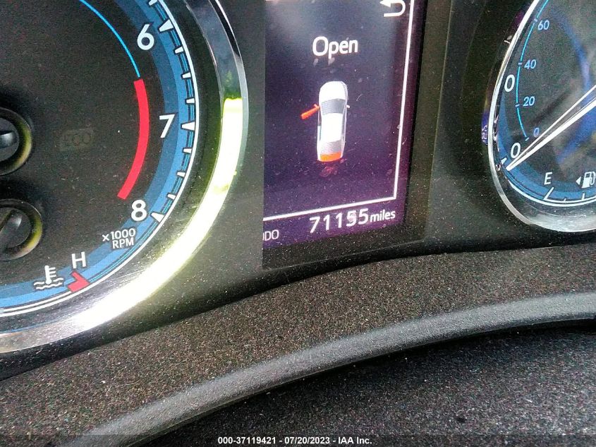 2019 TOYOTA COROLLA L/LE/SE/XLE/XSE - 2T1BURHE4KC207310