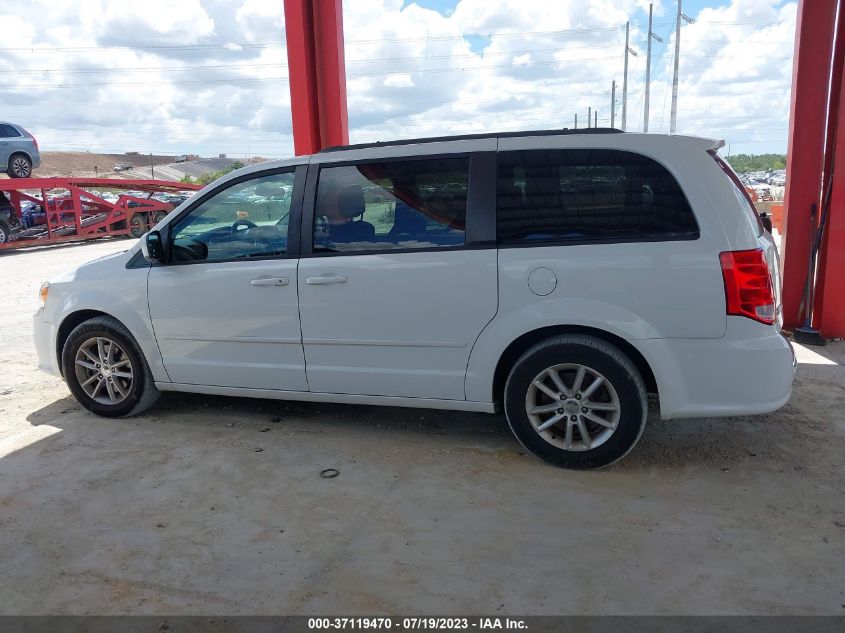 2016 DODGE GRAND CARAVAN SXT - 2C4RDGCG0GR338527