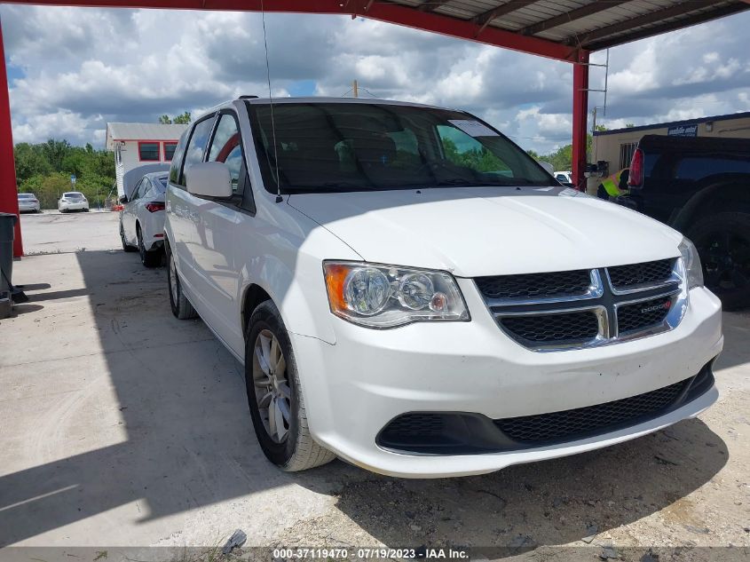 2016 DODGE GRAND CARAVAN SXT - 2C4RDGCG0GR338527