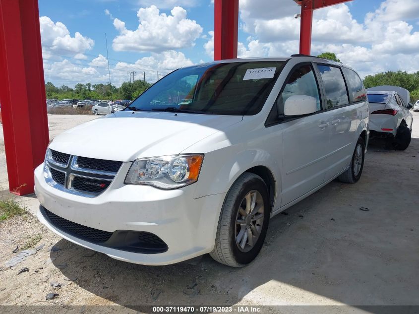 2016 DODGE GRAND CARAVAN SXT - 2C4RDGCG0GR338527