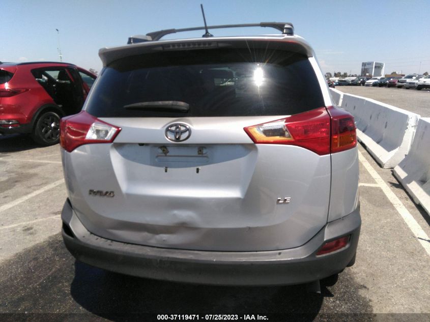 2014 TOYOTA RAV4 LE - 2T3ZFREV1EW080992