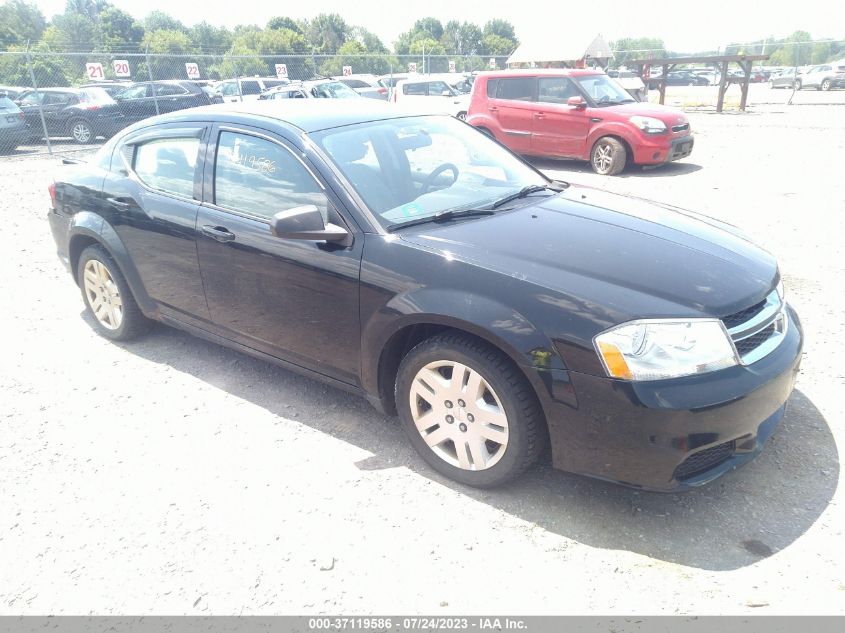 2013 DODGE AVENGER SE - 1C3CDZAB4DN540406