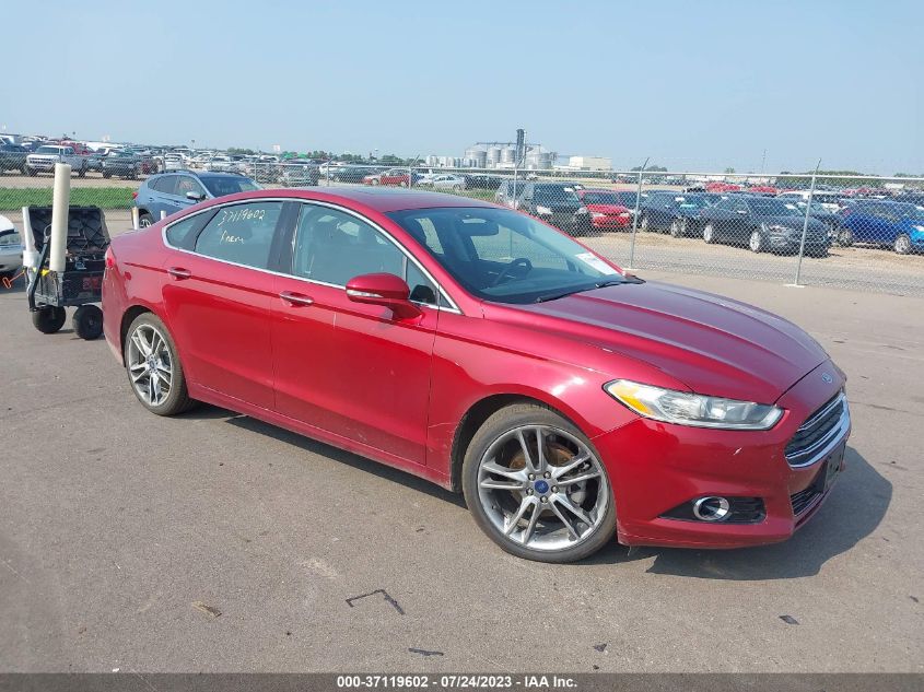 2013 FORD FUSION TITANIUM - 3FA6P0K92DR242186