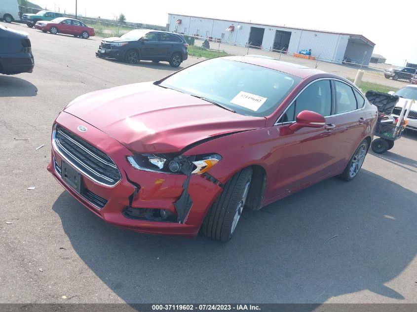 2013 FORD FUSION TITANIUM - 3FA6P0K92DR242186