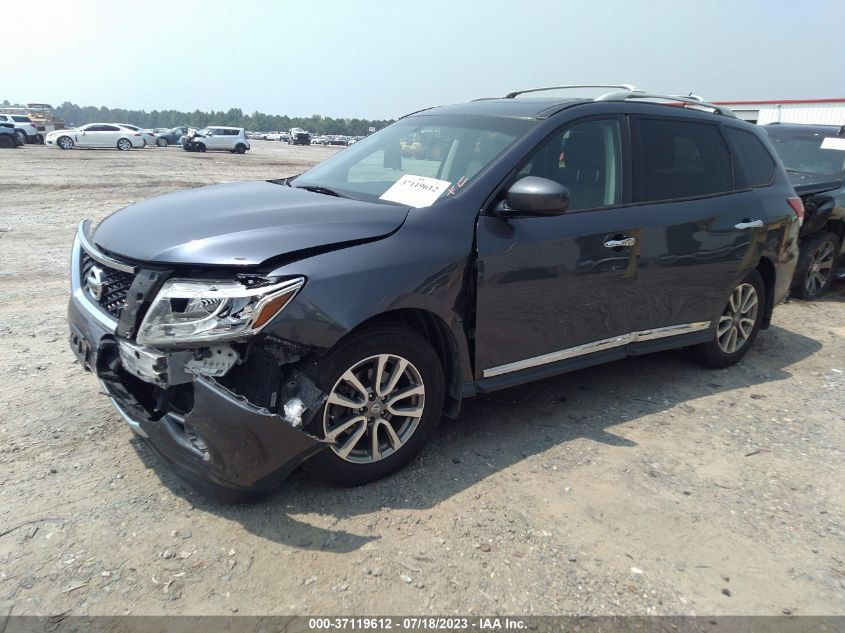 2014 NISSAN PATHFINDER SL - 5N1AR2MN5EC683889