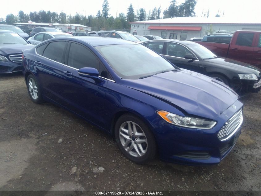 2016 FORD FUSION SE - 3FA6P0H77GR226138