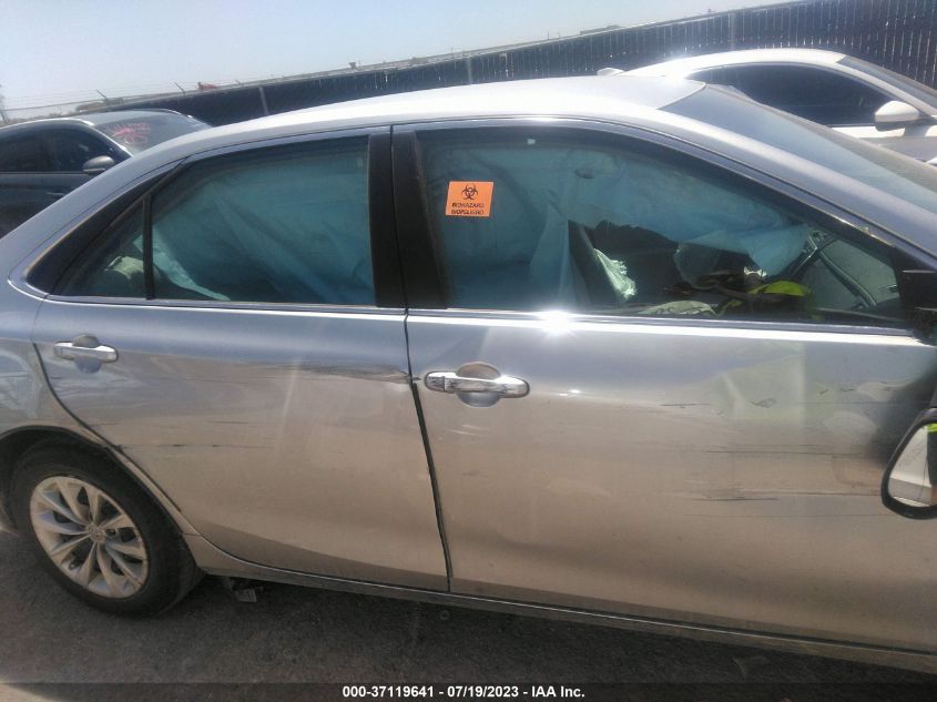 2016 TOYOTA CAMRY LE/XLE/SE/XSE - 4T4BF1FK6GR575987