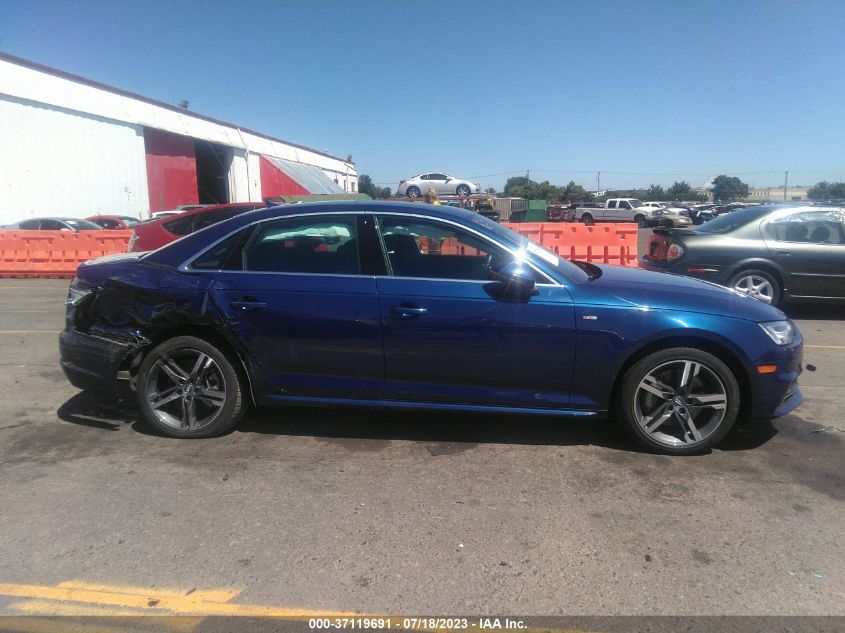 2018 AUDI A4 PREMIUM PLUS - WAUENAF43JA080748