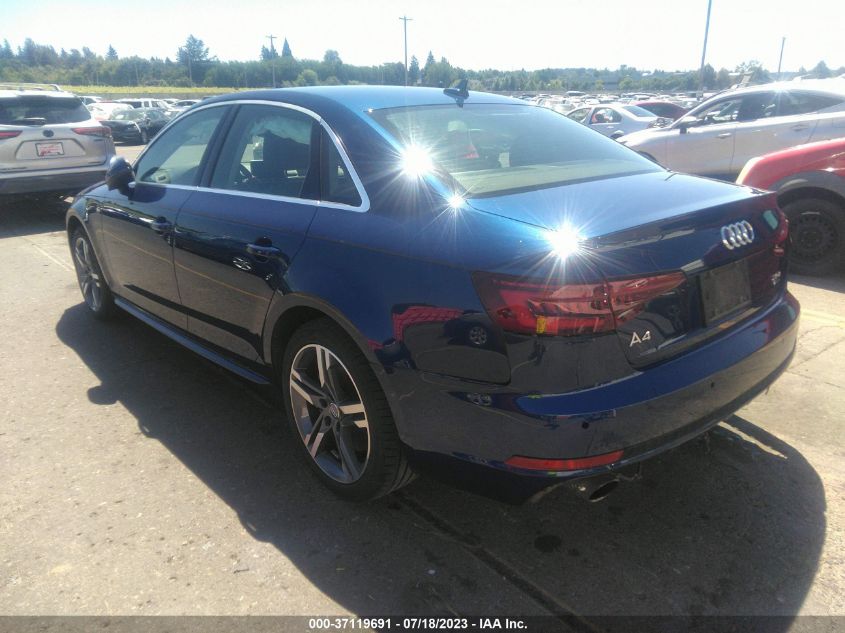 2018 AUDI A4 PREMIUM PLUS - WAUENAF43JA080748
